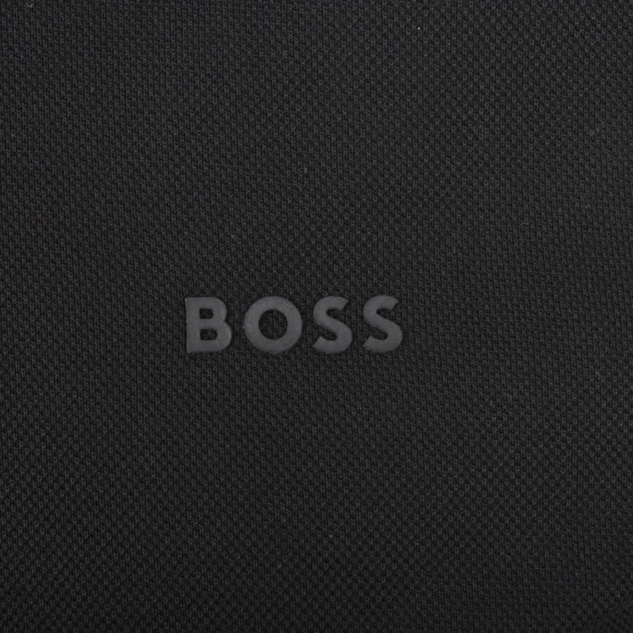 BOSS Parlay 147 Short Sleeved Polo T Shirt Black | Mainline